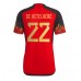 Belgien Charles De Ketelaere #22 Replika Hemma matchkläder VM 2022 Korta ärmar